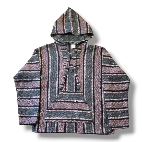 Molina Other - Vintage Molina Baja Hoodie Drug Rug Pullover Size Medium 38-40